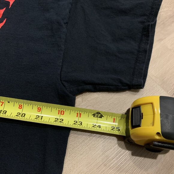 Ice Nine Kills INK Snake Skulls Fire & Thorns Black T-Shirt Men's XL Metal Band - Picture 5 of 6